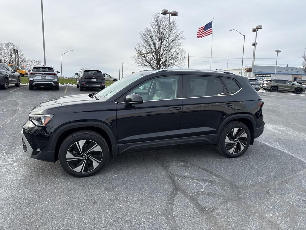 used 2025 Volkswagen Taos car, priced at $25,637