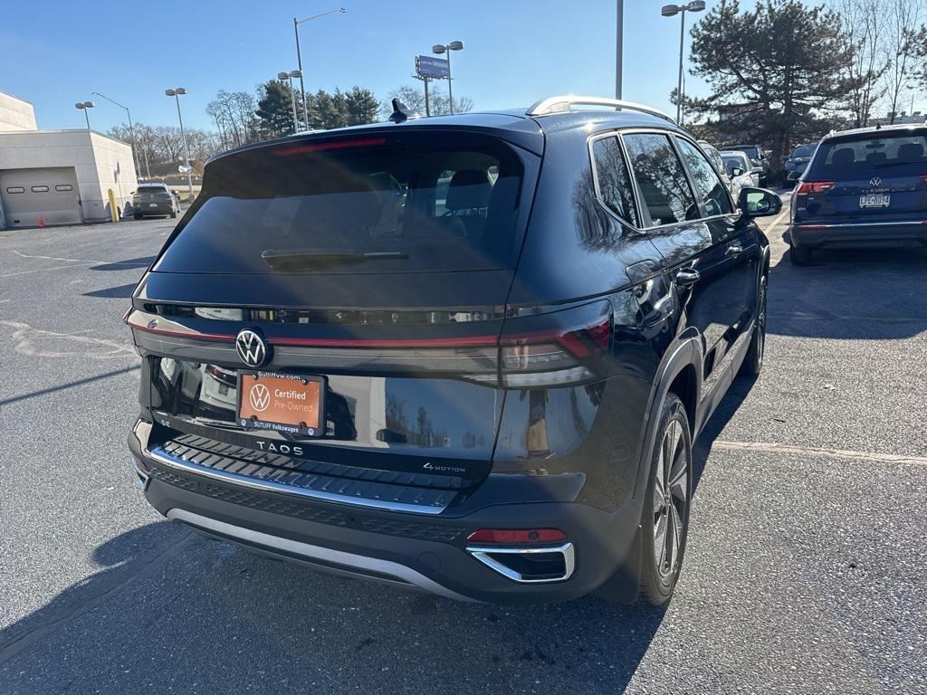 used 2025 Volkswagen Taos car, priced at $25,637