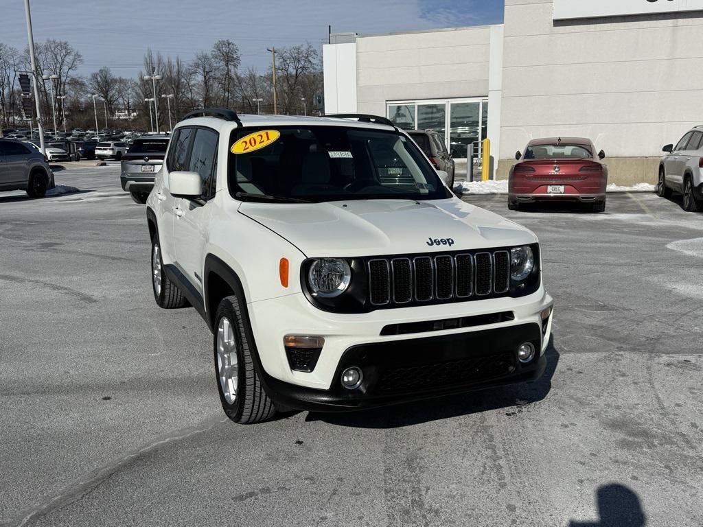 used 2021 Jeep Renegade car, priced at $15,272