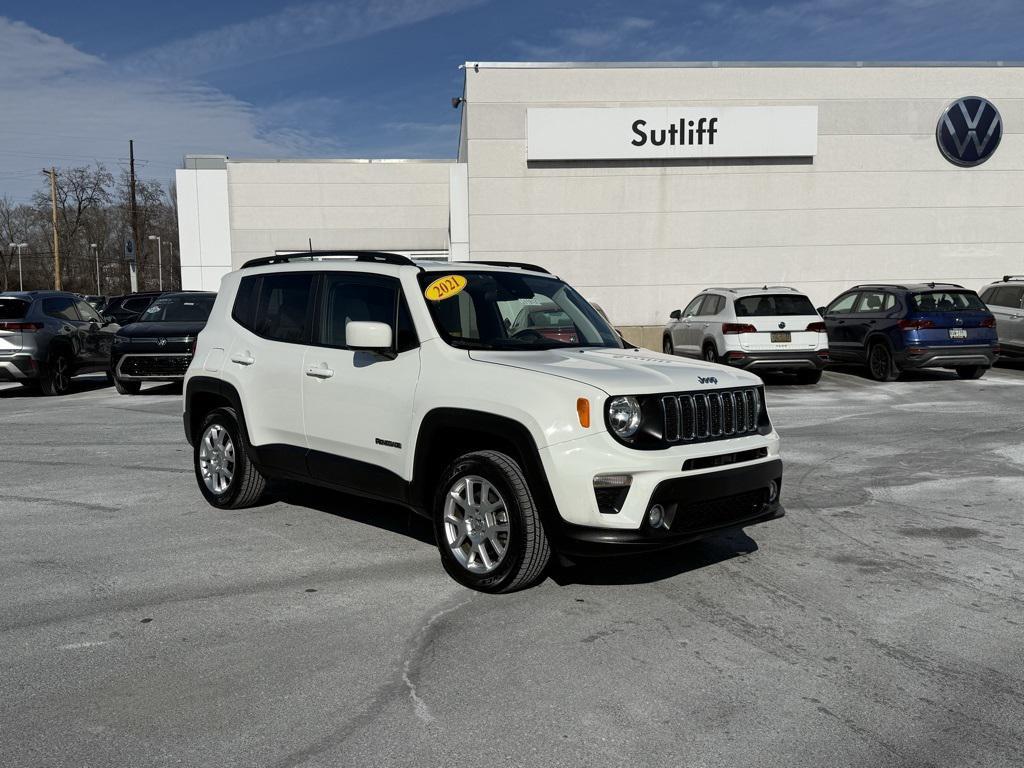 used 2021 Jeep Renegade car, priced at $15,272