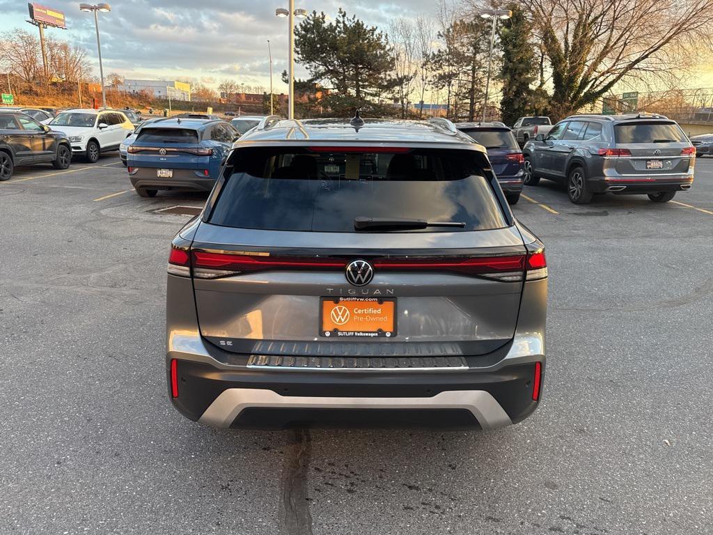 used 2025 Volkswagen Tiguan car, priced at $28,407