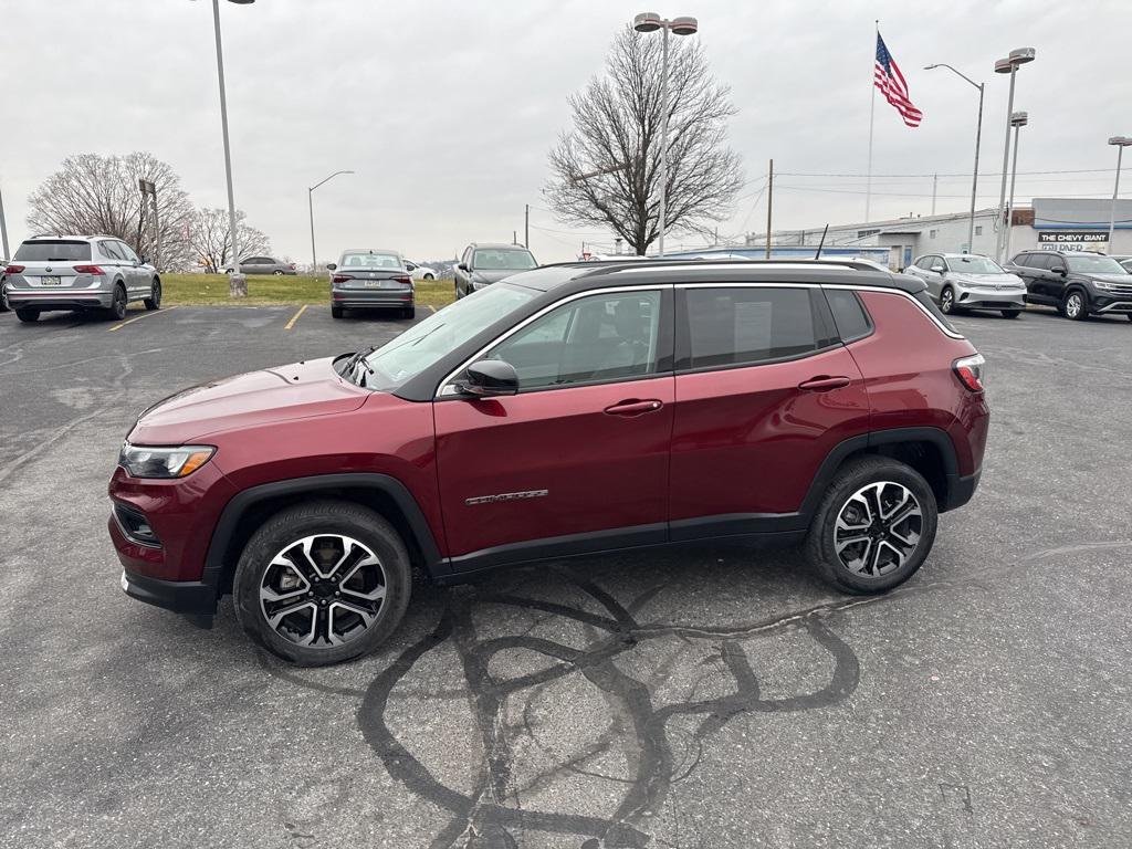 used 2022 Jeep Compass car, priced at $20,954