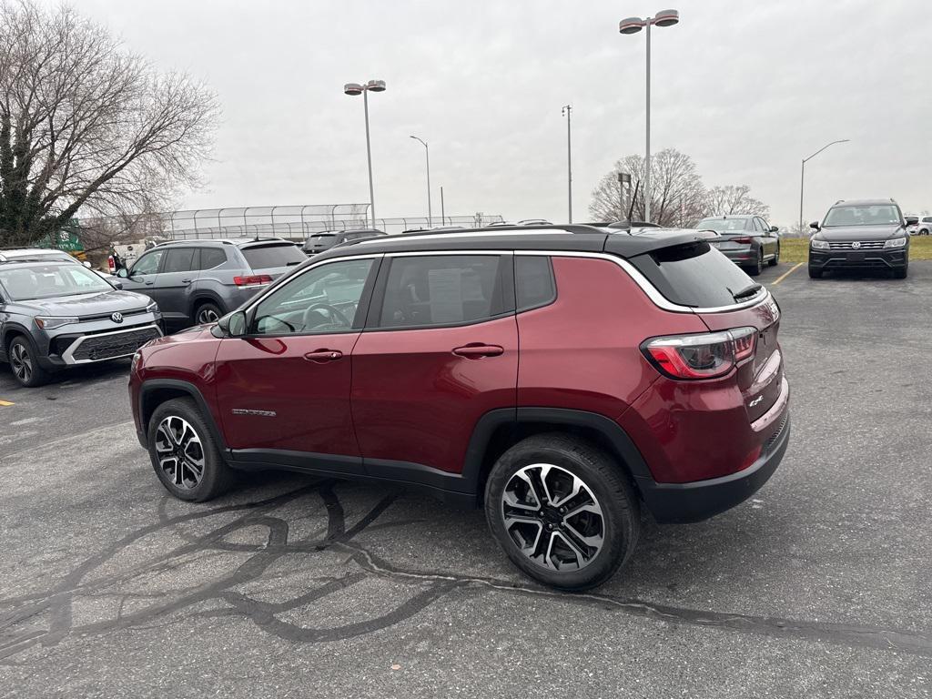 used 2022 Jeep Compass car, priced at $20,954