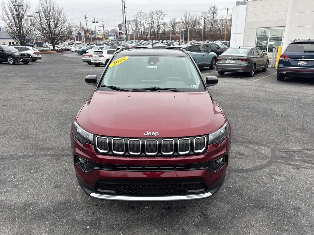 used 2022 Jeep Compass car, priced at $20,954