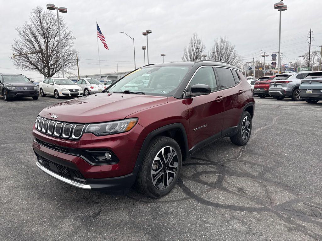 used 2022 Jeep Compass car, priced at $20,629