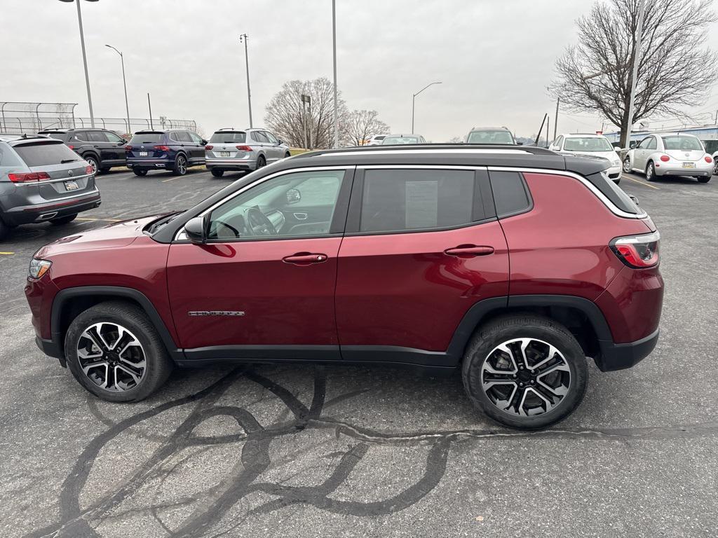 used 2022 Jeep Compass car, priced at $20,954