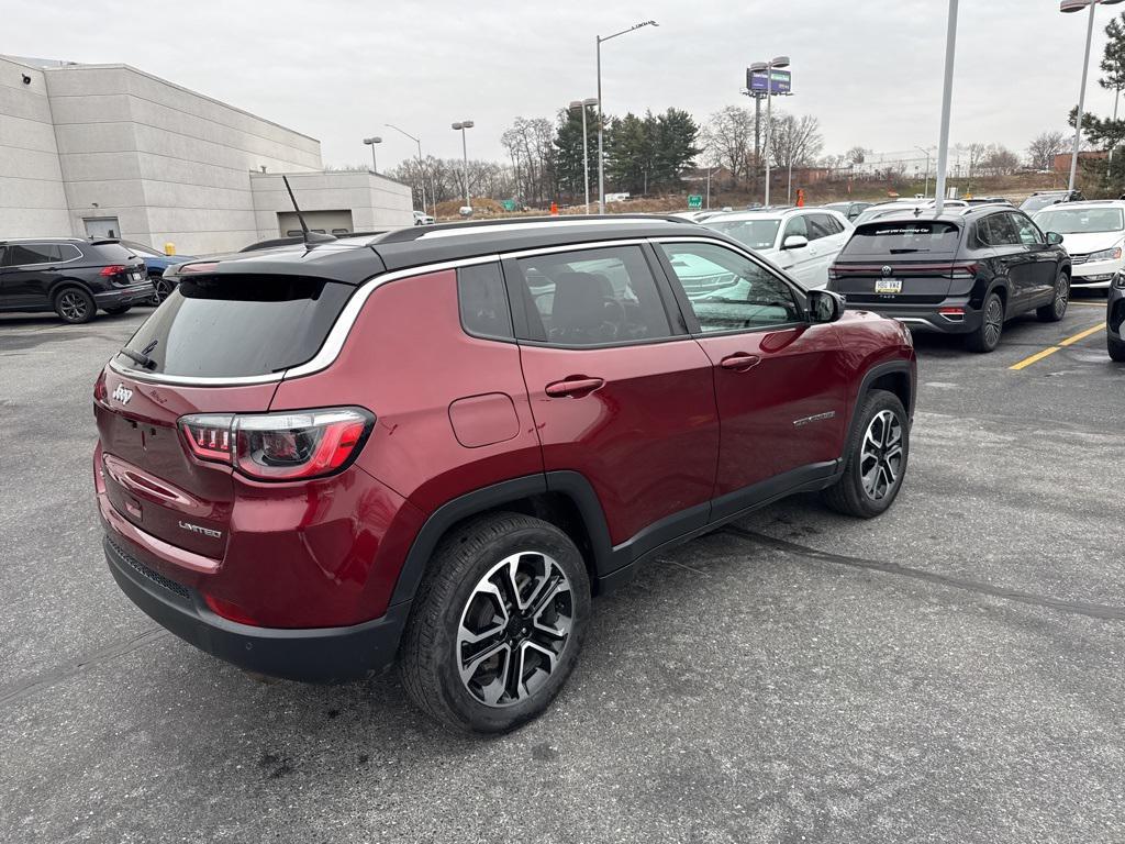 used 2022 Jeep Compass car, priced at $20,954