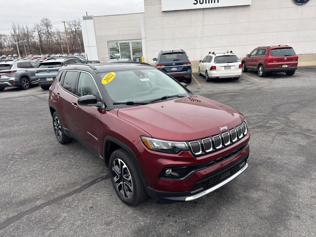 used 2022 Jeep Compass car, priced at $20,629