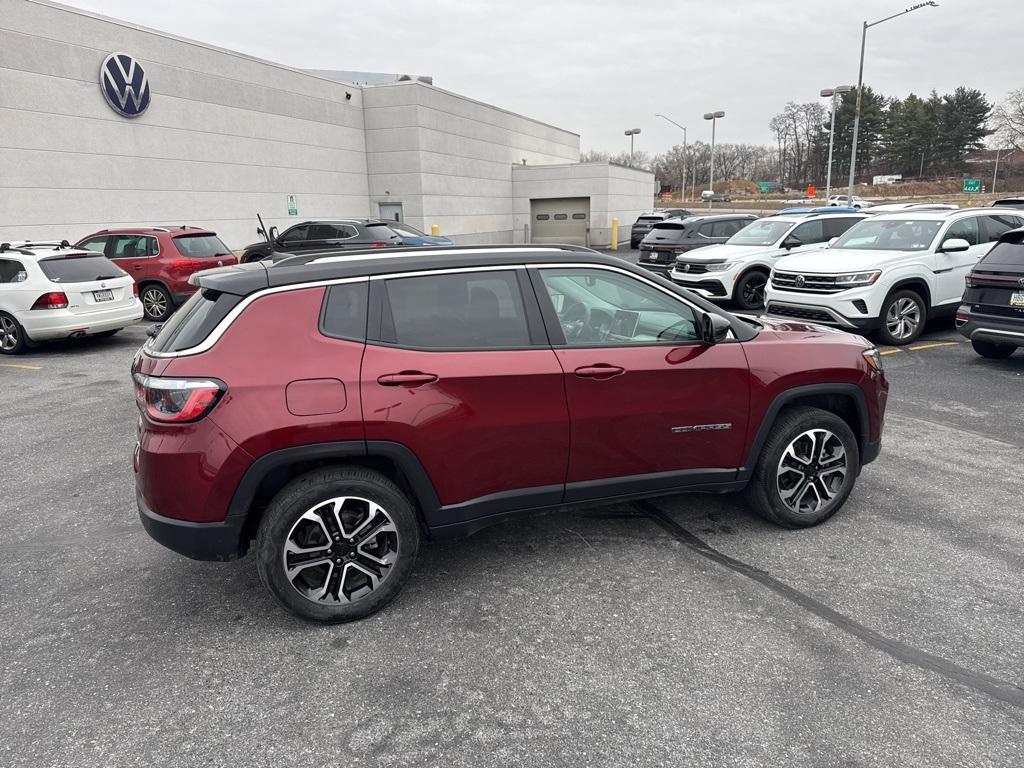 used 2022 Jeep Compass car, priced at $20,954