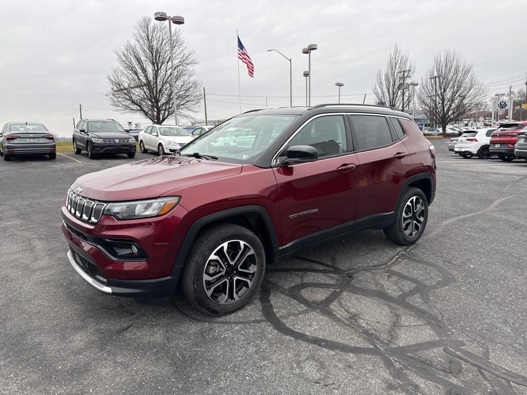 used 2022 Jeep Compass car, priced at $20,954