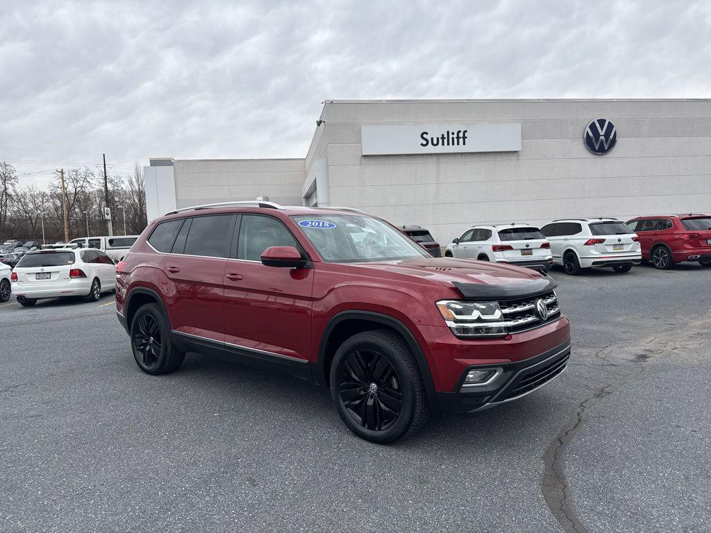 used 2018 Volkswagen Atlas car, priced at $12,843