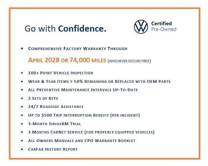 used 2022 Volkswagen Atlas car, priced at $27,106