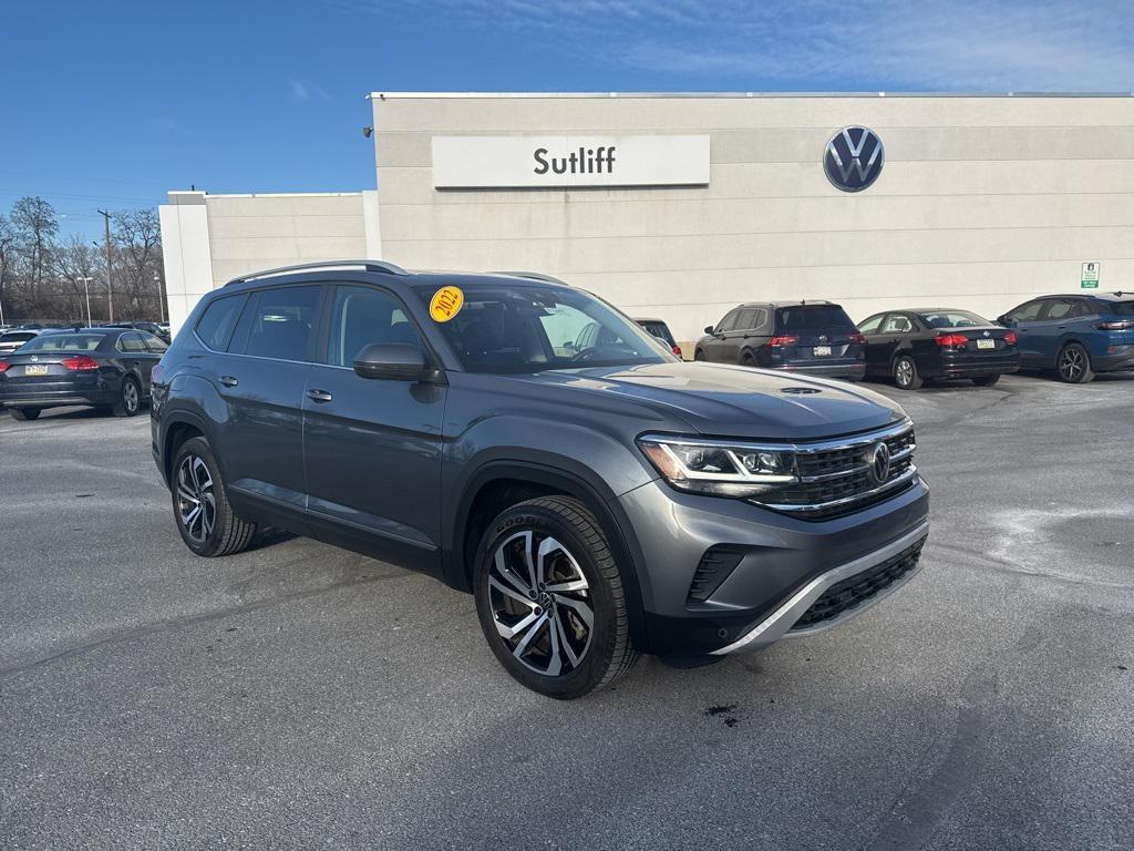 used 2022 Volkswagen Atlas car, priced at $23,625