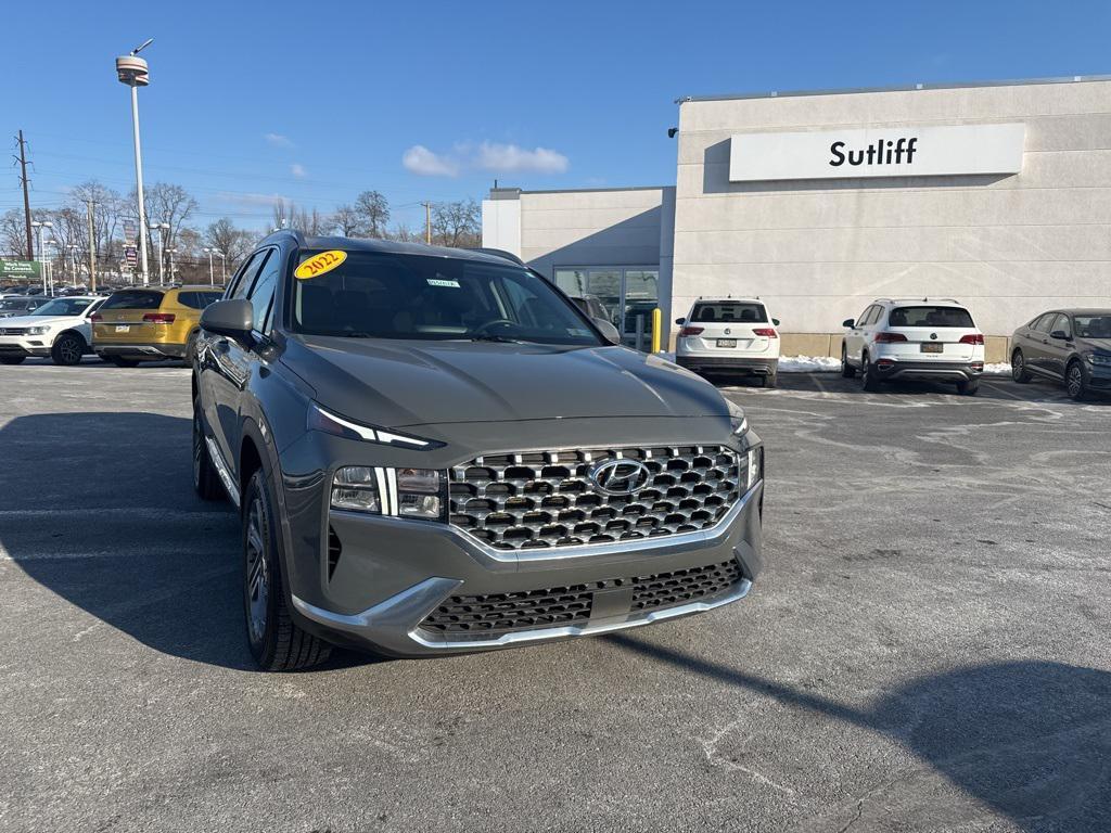 used 2022 Hyundai Santa Fe car, priced at $18,565