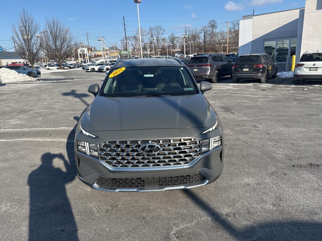used 2022 Hyundai Santa Fe car, priced at $18,565