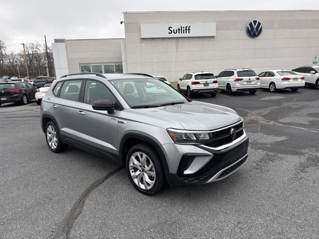 used 2023 Volkswagen Taos car, priced at $17,729