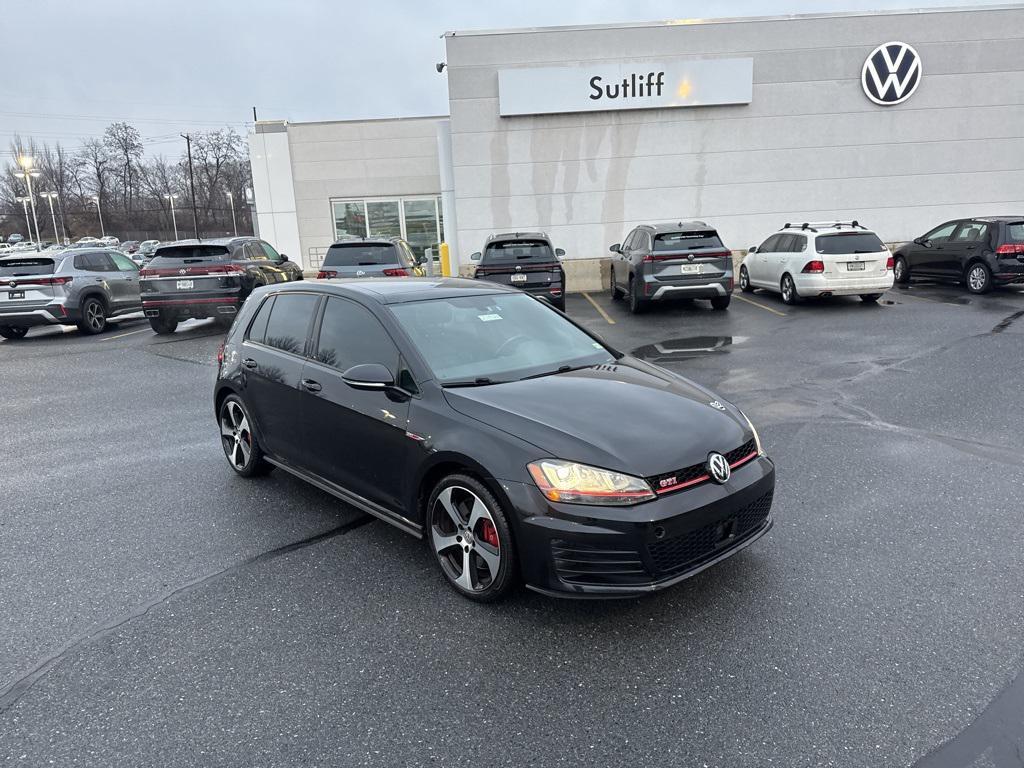 used 2017 Volkswagen Golf GTI car, priced at $19,997