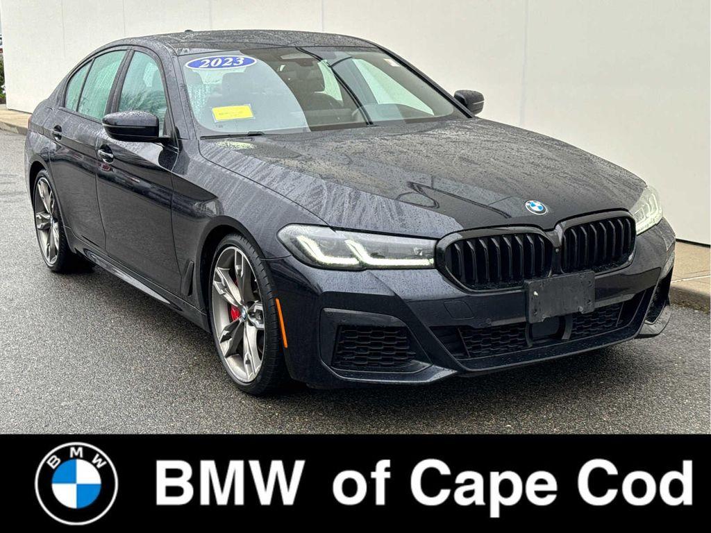 used 2023 BMW M550 car, priced at $59,975
