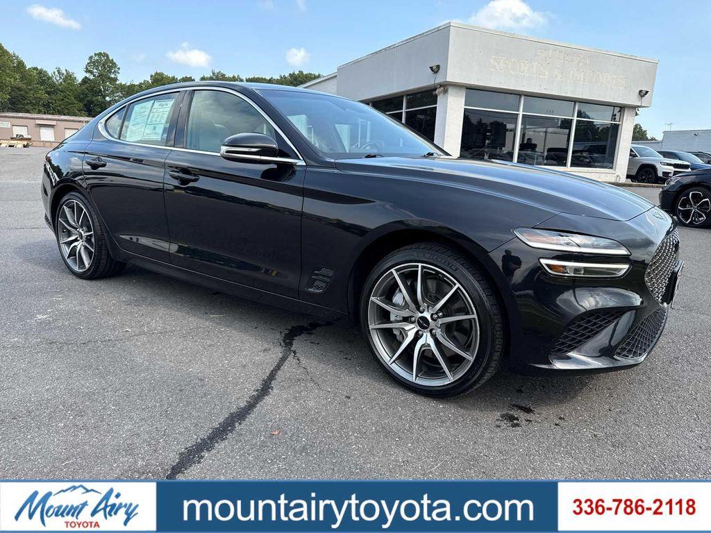 used 2024 Genesis G70 car, priced at $26,999