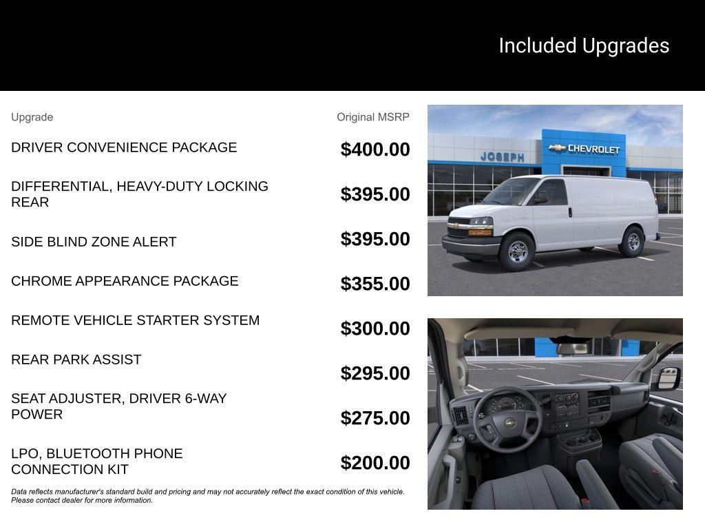 new 2026 Chevrolet Express 2500 car, priced at $47,455