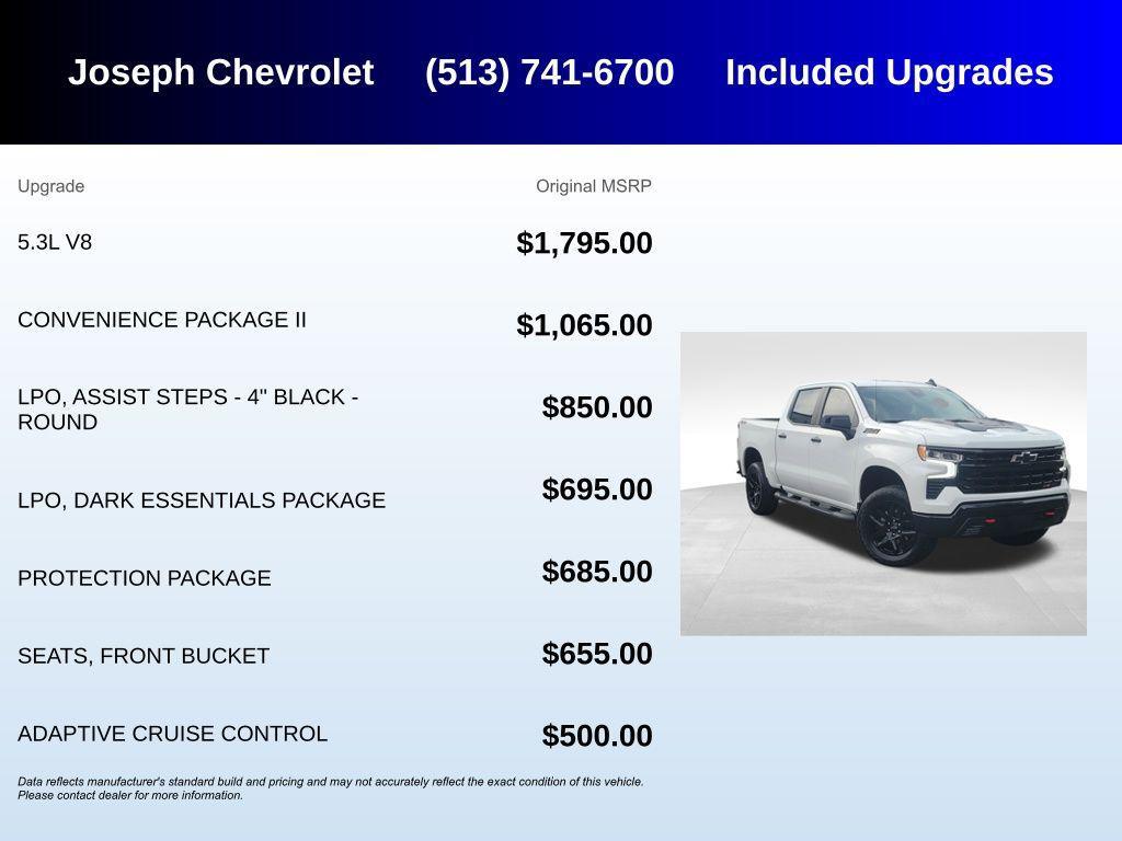 used 2025 Chevrolet Silverado 1500 car, priced at $56,000
