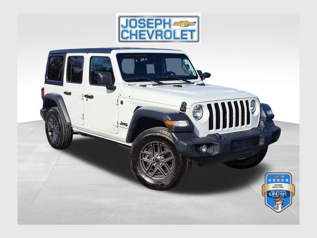 used 2024 Jeep Wrangler car, priced at $25,500
