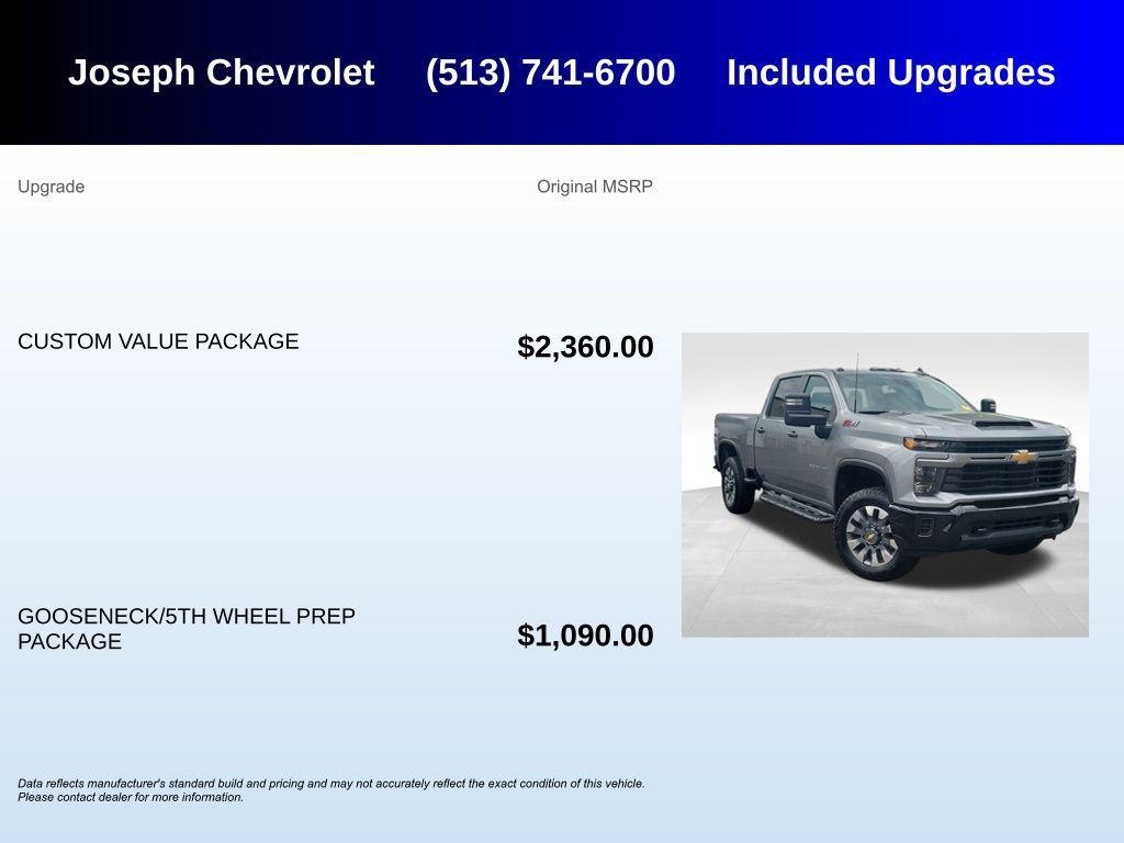 used 2025 Chevrolet Silverado 2500 car, priced at $56,000