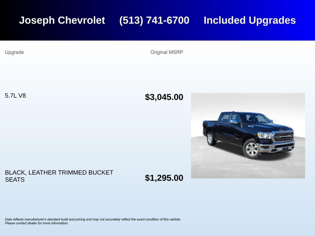 used 2024 Ram 1500 car, priced at $35,000