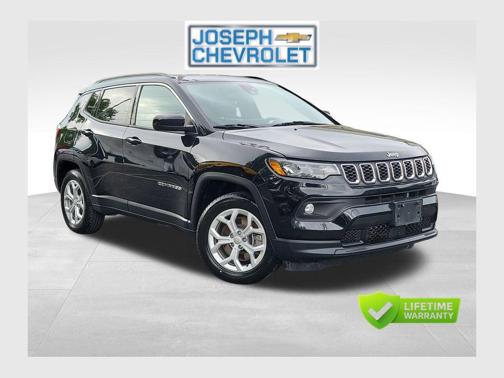 used 2024 Jeep Compass car, priced at $19,000