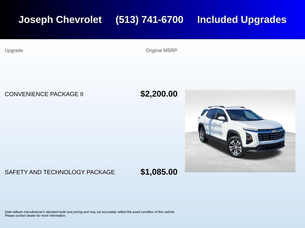 used 2025 Chevrolet Equinox car, priced at $25,000