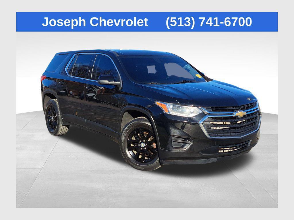 used 2021 Chevrolet Traverse car, priced at $17,500