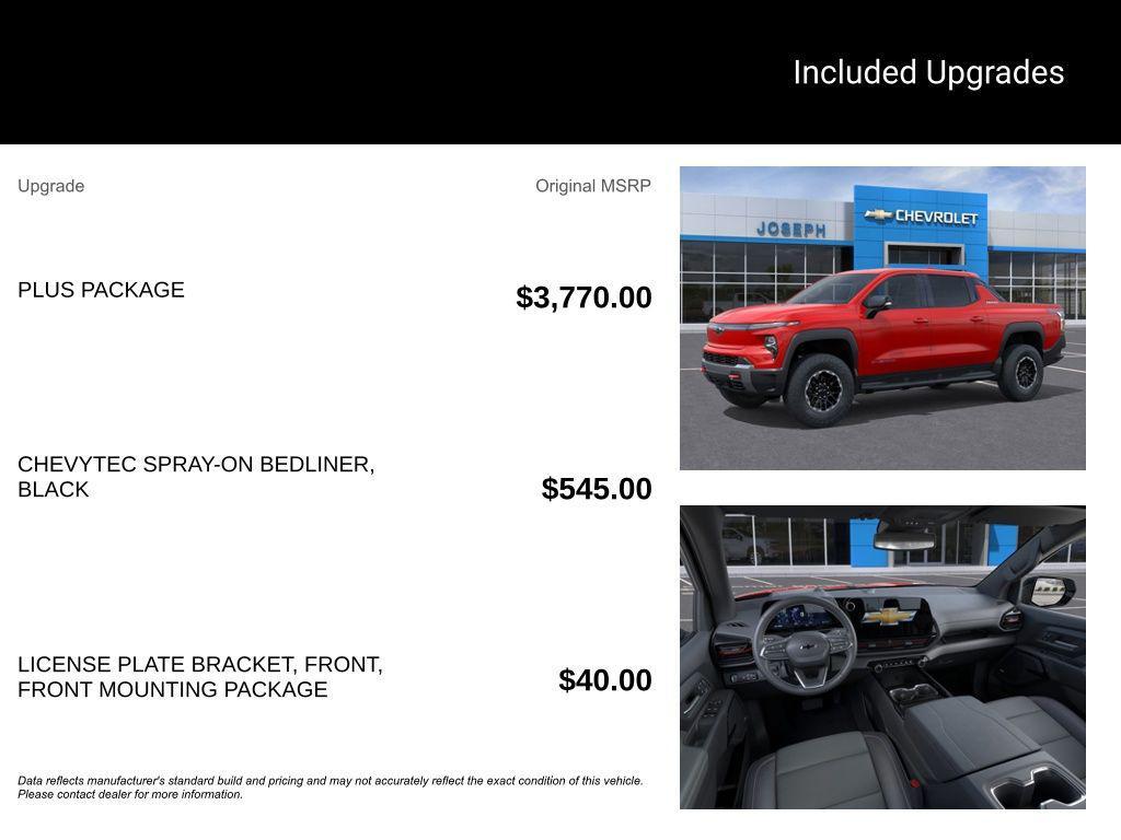 new 2026 Chevrolet Silverado EV car, priced at $69,957