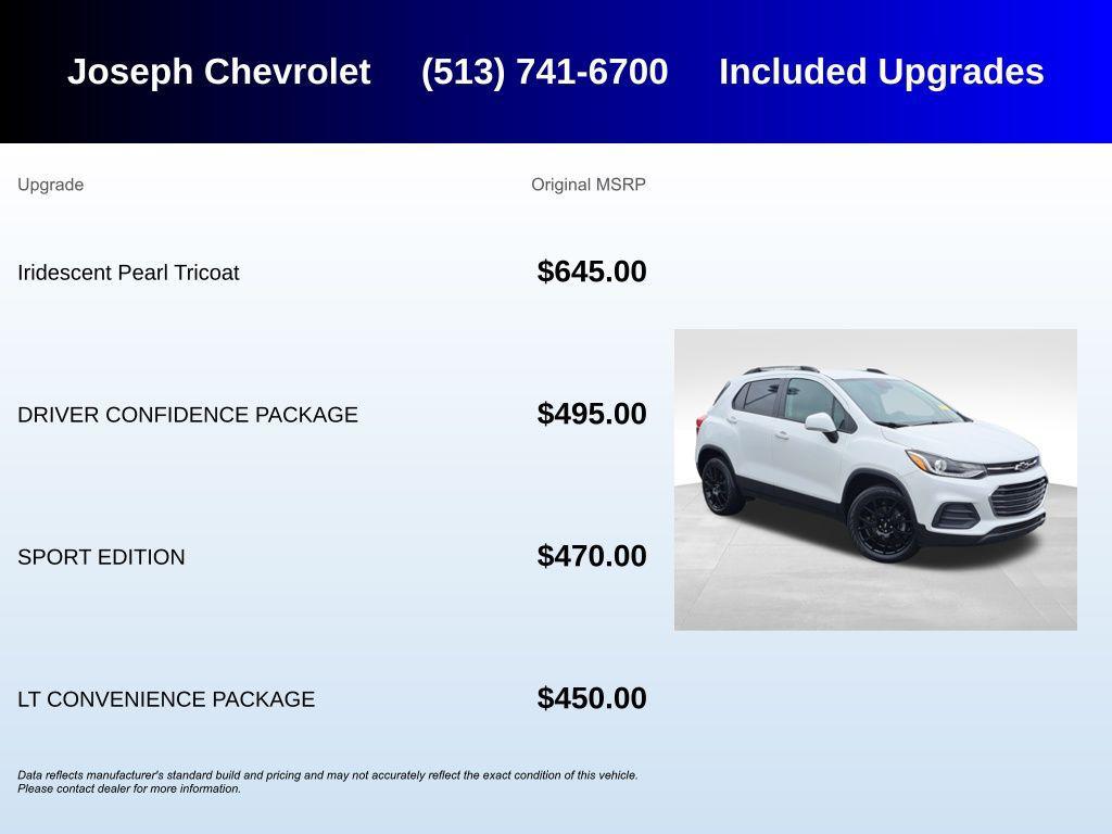 used 2022 Chevrolet Trax car, priced at $17,000