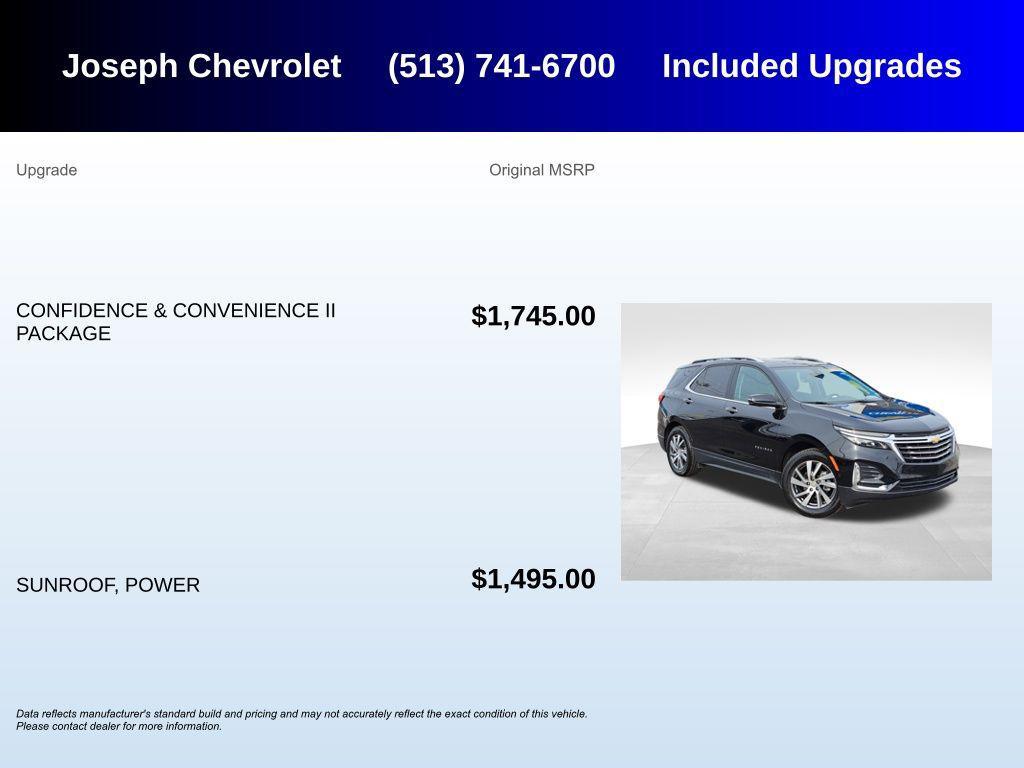 used 2023 Chevrolet Equinox car, priced at $23,000