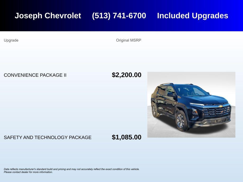 used 2025 Chevrolet Equinox car, priced at $25,000
