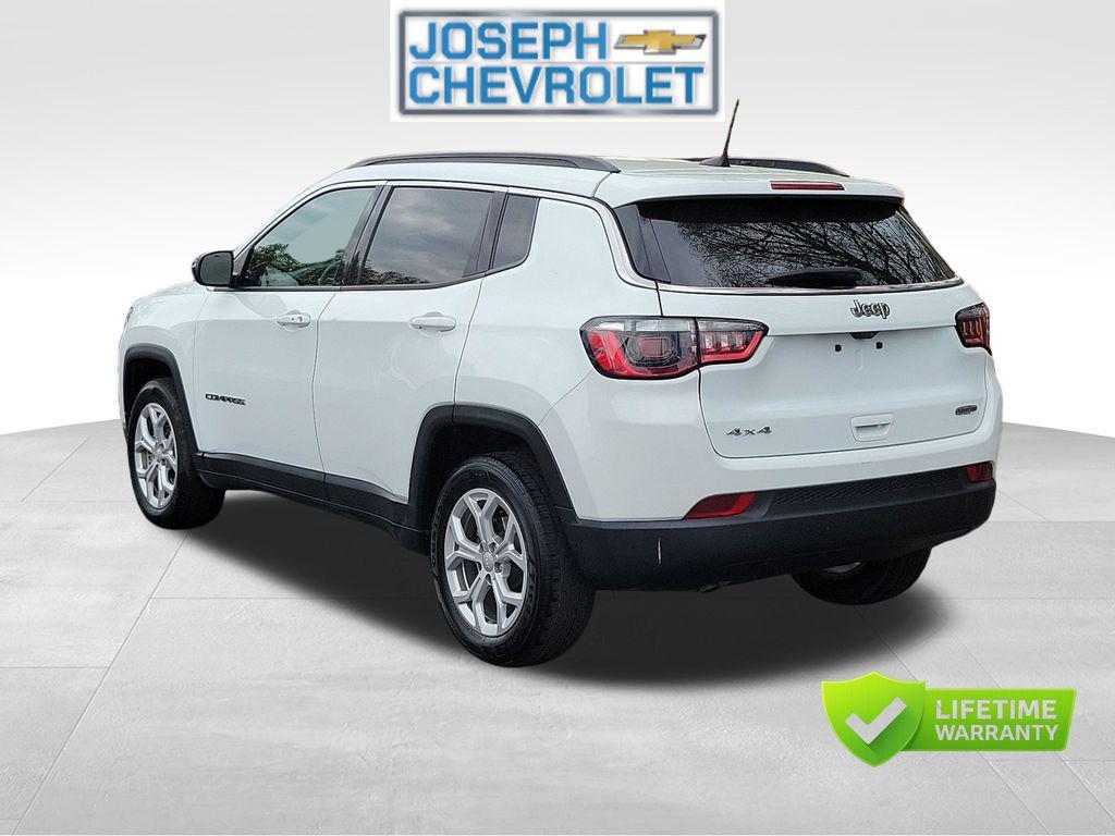 used 2024 Jeep Compass car, priced at $18,500