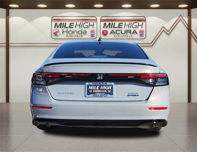 new 2025 Honda Accord Hybrid car, priced at $34,898