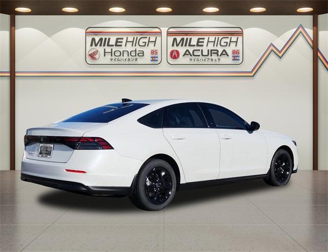 new 2025 Honda Accord car, priced at $30,397