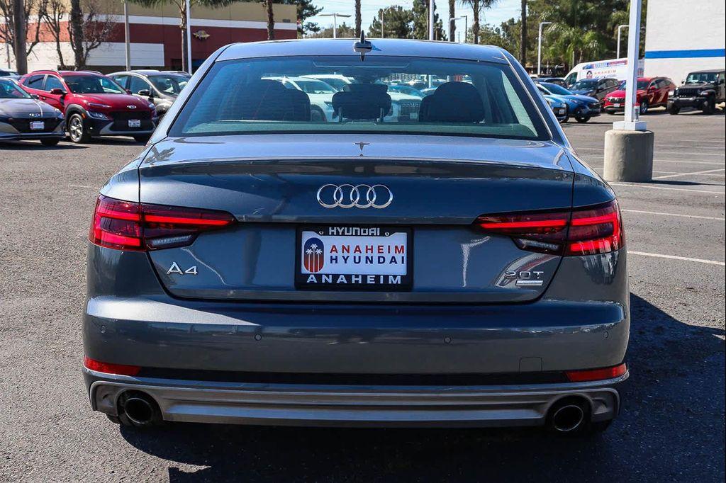 used 2018 Audi A4 car, priced at $17,348