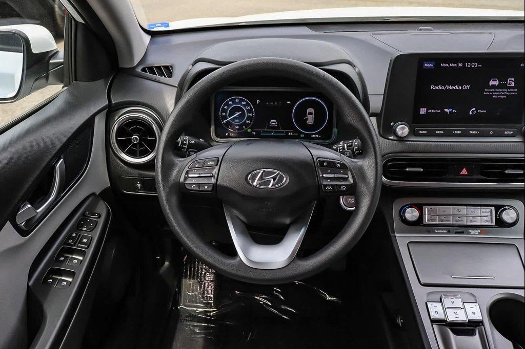 used 2023 Hyundai Kona EV car, priced at $17,500