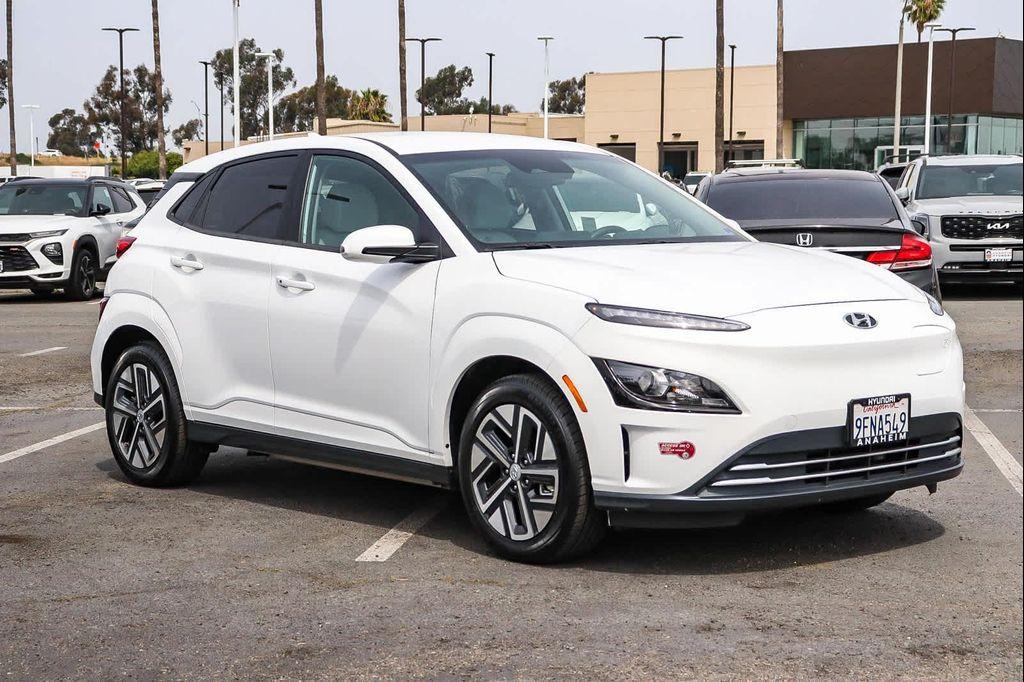 used 2023 Hyundai Kona EV car, priced at $17,500