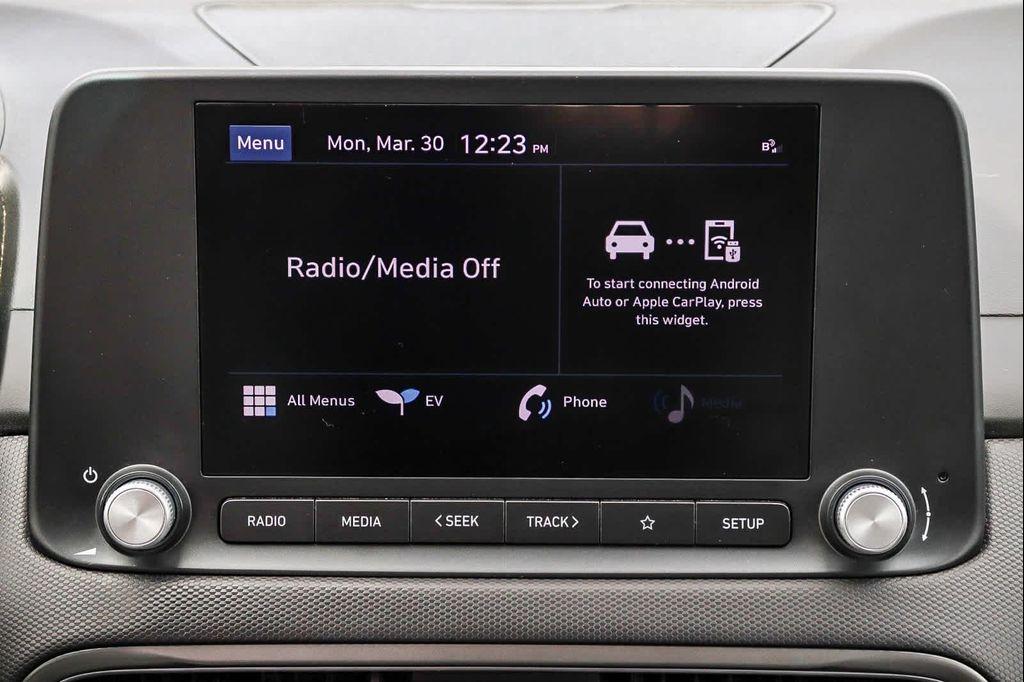 used 2023 Hyundai Kona EV car, priced at $17,500