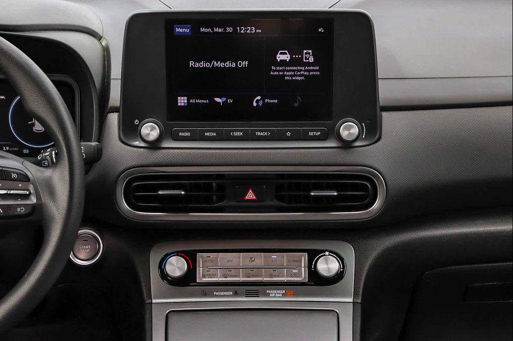 used 2023 Hyundai Kona EV car, priced at $17,500