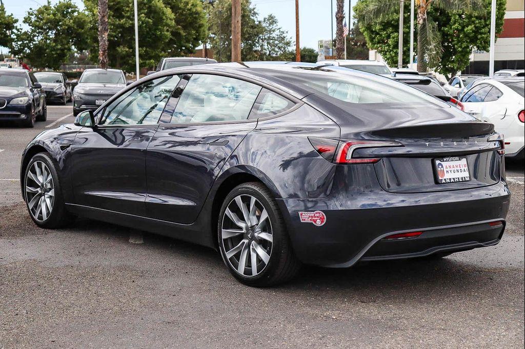 used 2024 Tesla Model 3 car, priced at $37,995