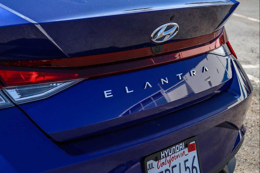 used 2022 Hyundai Elantra car, priced at $19,500