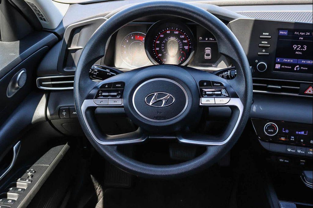 used 2022 Hyundai Elantra car, priced at $19,500