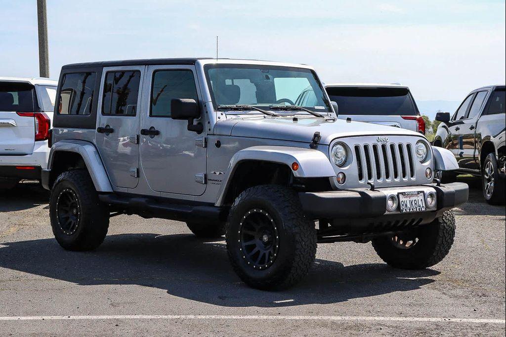 used 2018 Jeep Wrangler JK Unlimited car, priced at $19,995