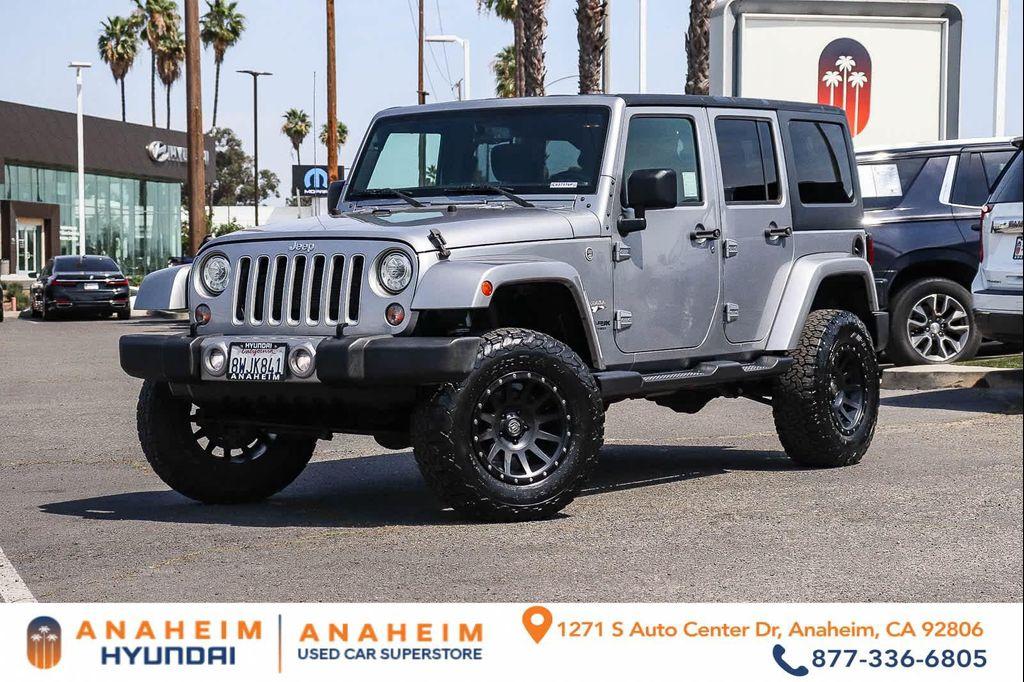 used 2018 Jeep Wrangler JK Unlimited car, priced at $19,995
