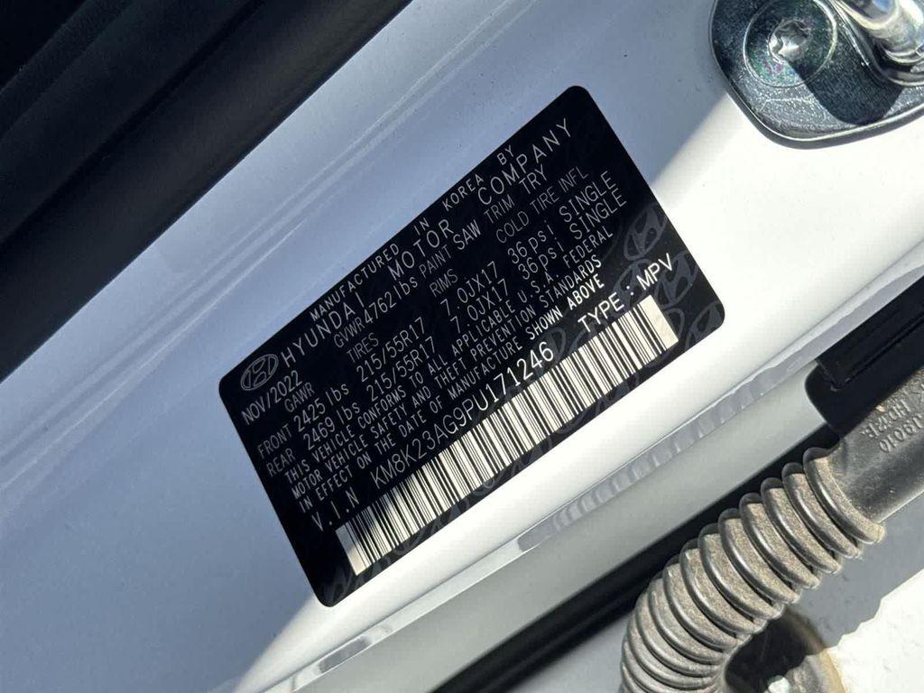 used 2023 Hyundai Kona EV car, priced at $18,999