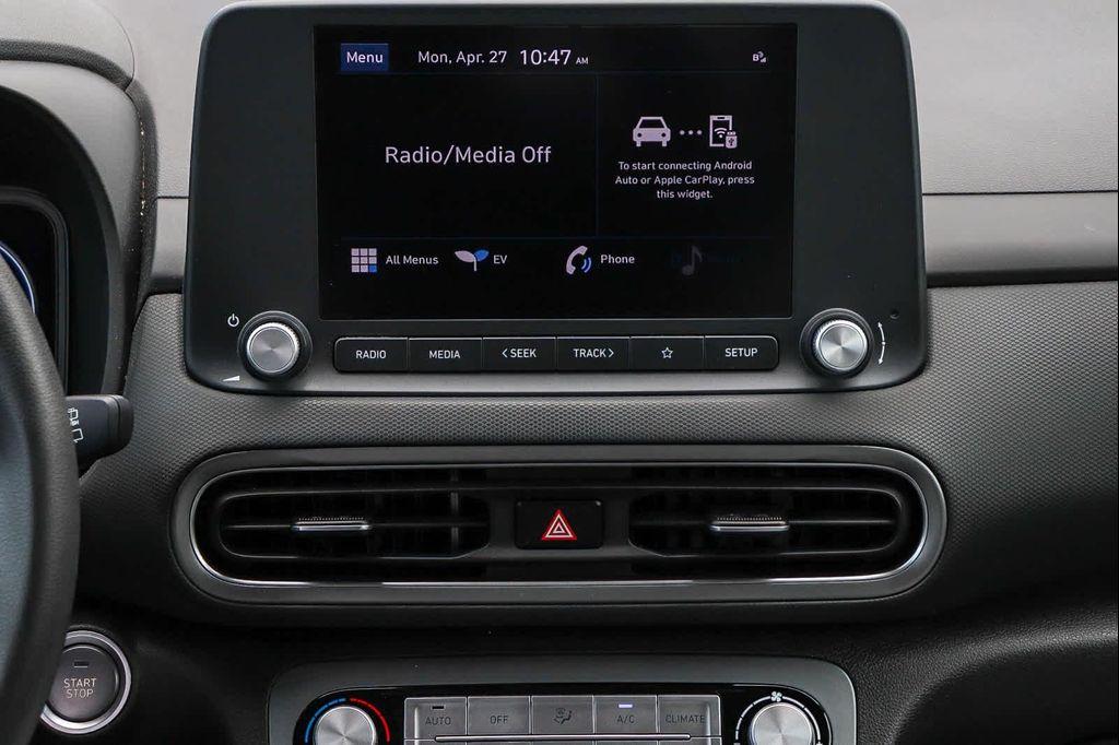 used 2023 Hyundai Kona EV car, priced at $19,995